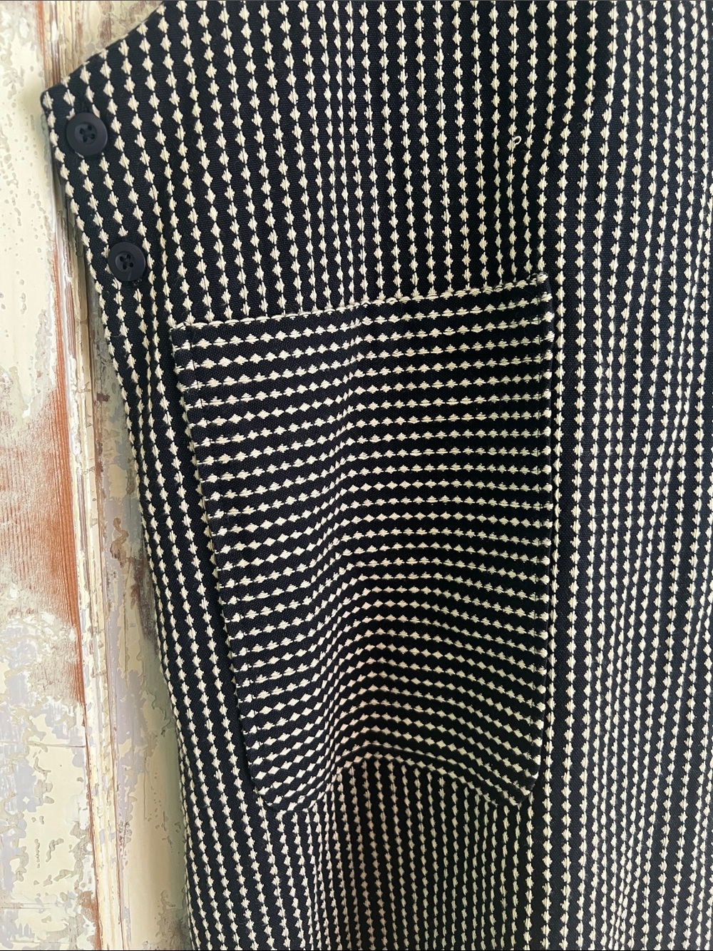 NWOT Ace & Jig Thelma dress black and white woven Textile - Picture 4 of 6